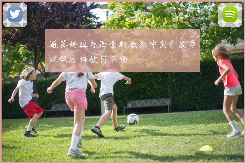 道苏姆拉与西索科激烈冲突引发争议双方均被罚下场